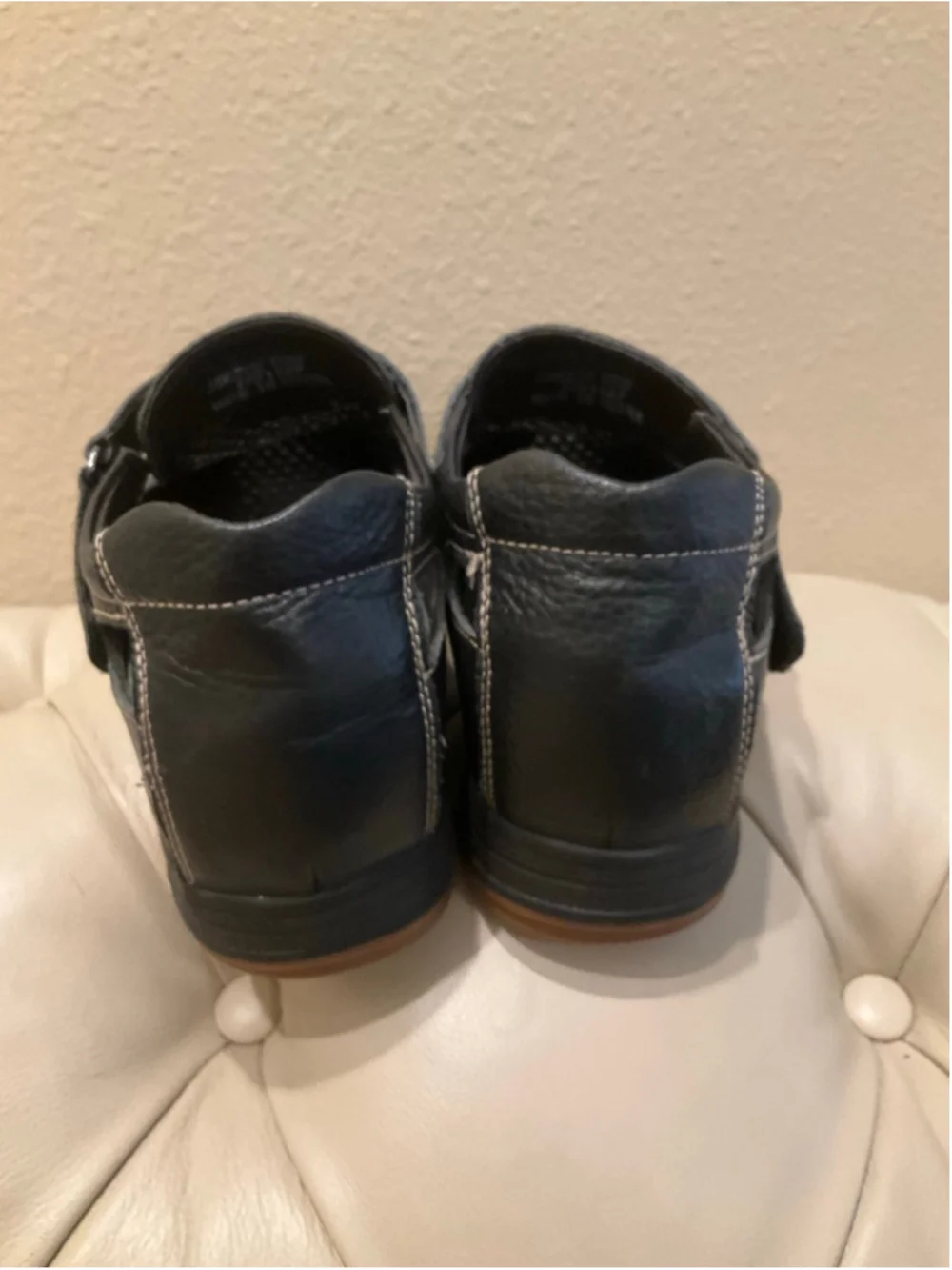 CALTO Men's Fisherman Invisible Height Increasing Elevator Shoes Sandals Size 6